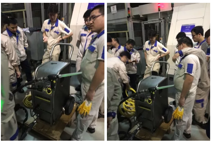  沖壓車(chē)間干冰清洗機(jī)